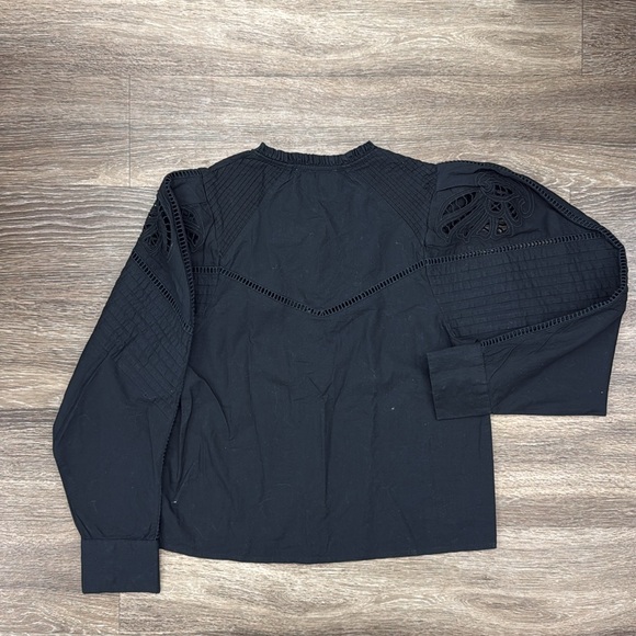 Bernice Black eyelet top - Picture 3 of 3